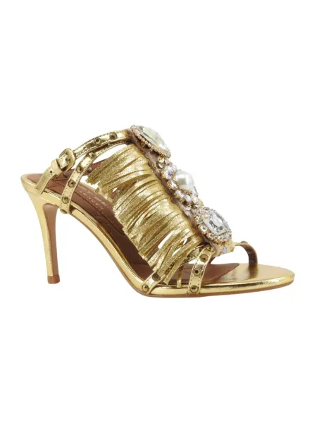 Klapki mules Kurt Geiger żółte