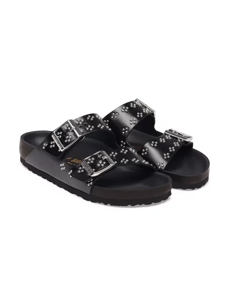 Birkenstock шльопанці шкіряні Arizona Exquisite Rivets