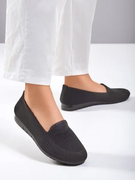 Mocasini Resti negru