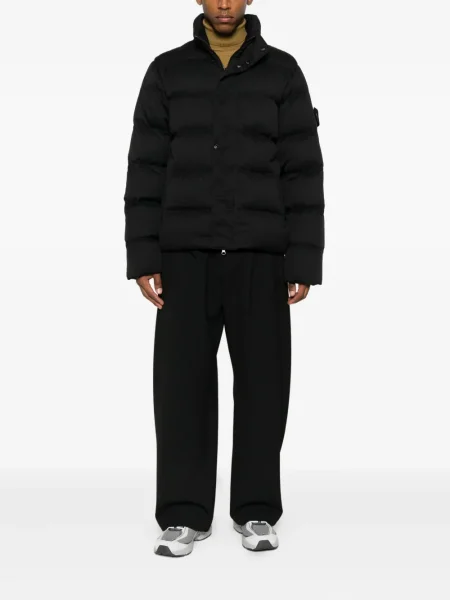 Geacă Stone Island cu strasuri negru