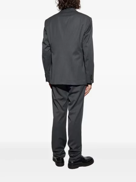 Costum Giorgio Armani de lână de costum gri