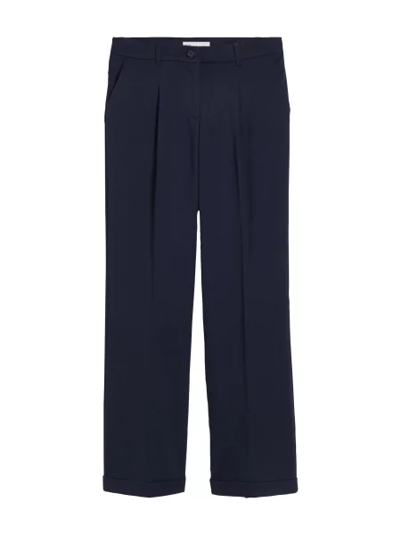 Bonprix Pantaloni cutați închis albastru