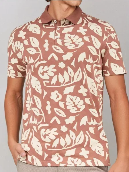 Sinsay Polokošile s potiskem karmínová