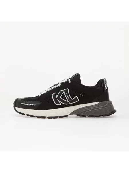 Sneakers Karl Lagerfeld Jeans Orion Sidetrim Knit Lo Black Knit Textile EUR 41 μαύρο