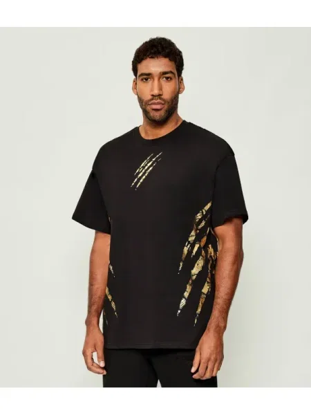 Plein Sport Tricou body Lines negru