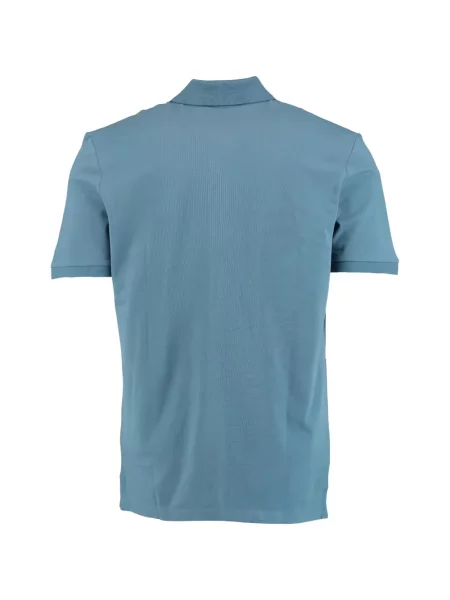 Polo majica Hugo s autogramom plava