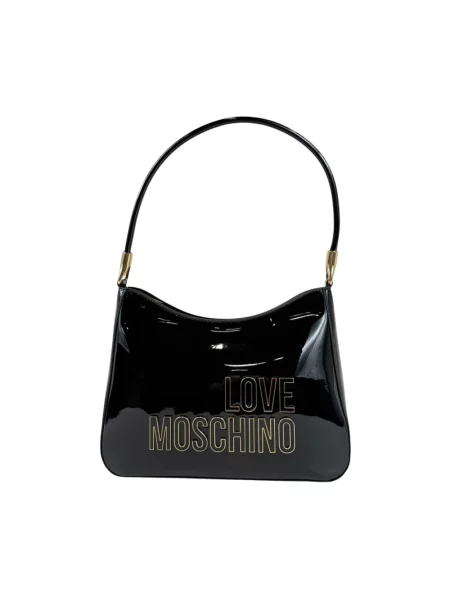 Torebka hobo Love Moschino czarna