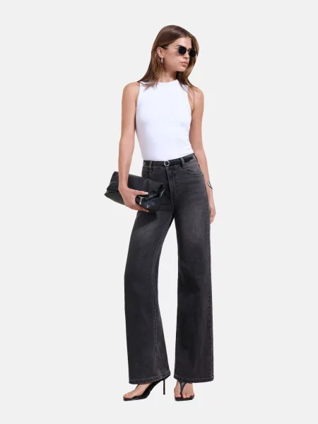 Friends Like These Jeans denim negru