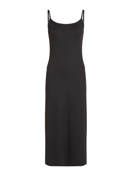 Calvin Klein Jeans Rochie negru / murdar alb