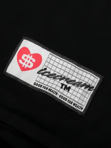 Tricou Icecream scurt negru