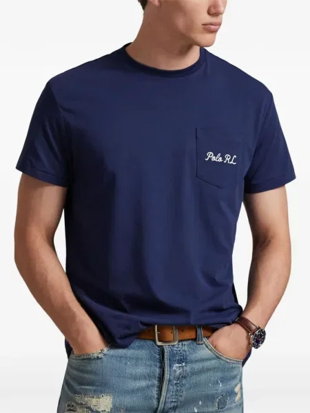 Polo marškinėliai Polo Ralph Lauren mėlyna