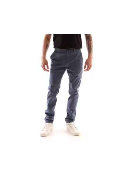 Pantaloni Tommy Hilfiger albastru