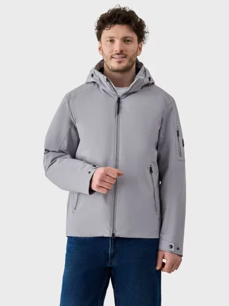 Демісезонна куртка AVECS сірий