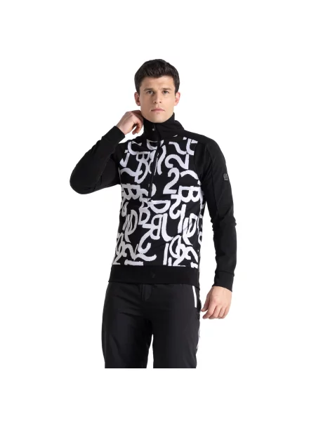 Bluza Speed Jacquard Half Zip Z Długim Rękawem biała