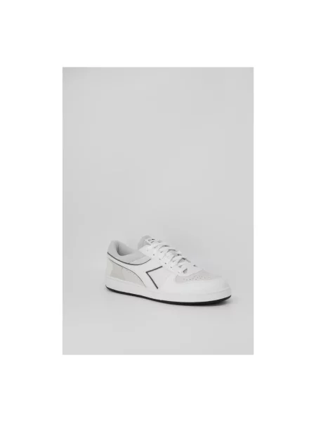 Sneakersy Diadora zamszowe białe
