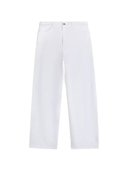 Pantaloni Fay cu 5 buzunare alb