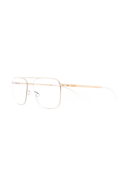 Saulės akiniai Mykita auksinė