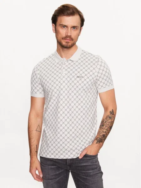 JOOP! Tricou polo Modern Fit alb