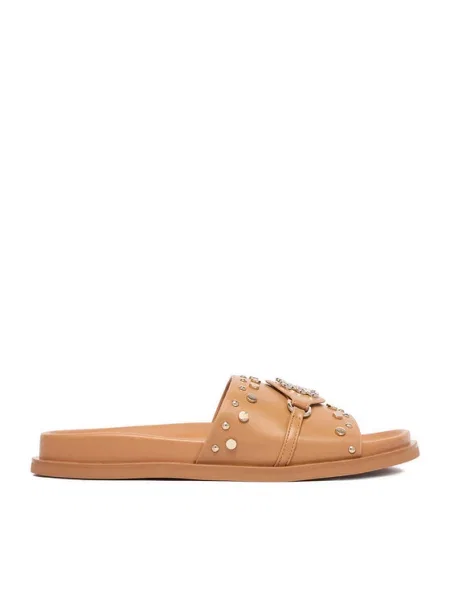 Nine West Šlepetės Šviesiai ruda
