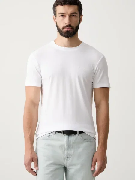 Karl Lagerfeld basic tričko s bílé