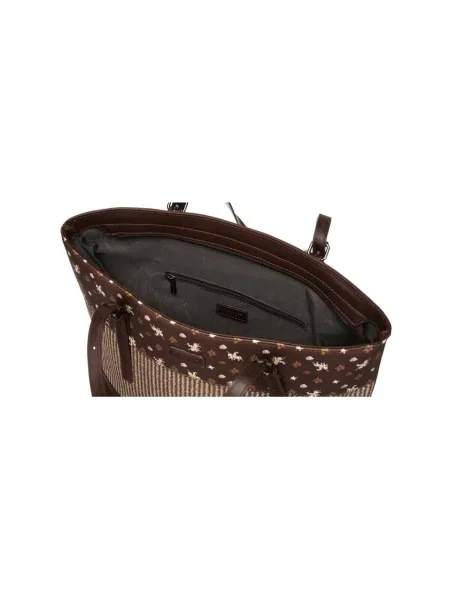 Geantă David Jones bej