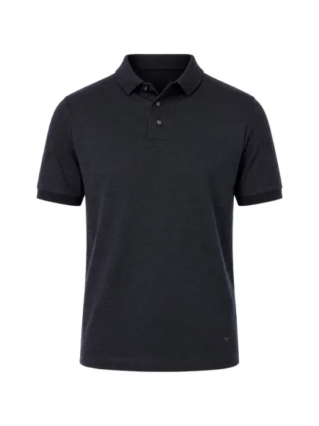 Tricou polo Emporio Armani negru