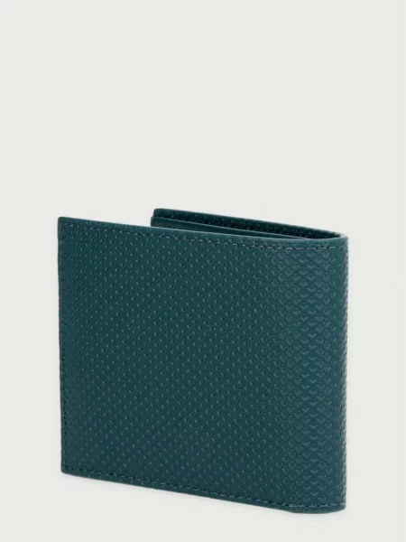 Lacoste portofel pentru bărbați din piele verde