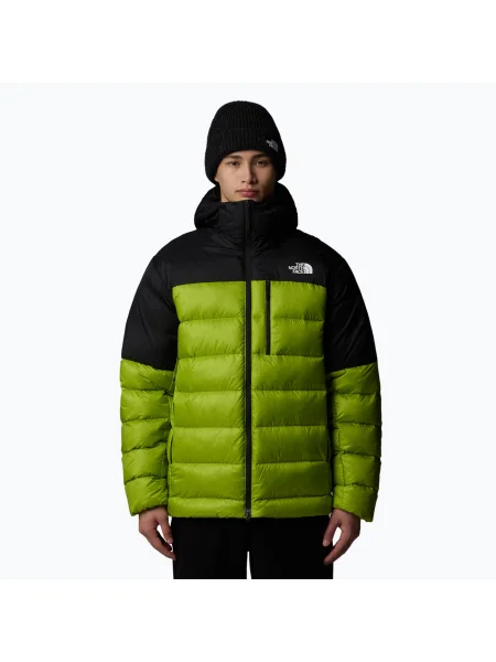 Мъжко пухено яке The North Face Kalix Down Hoodie meadow grass/black черно
