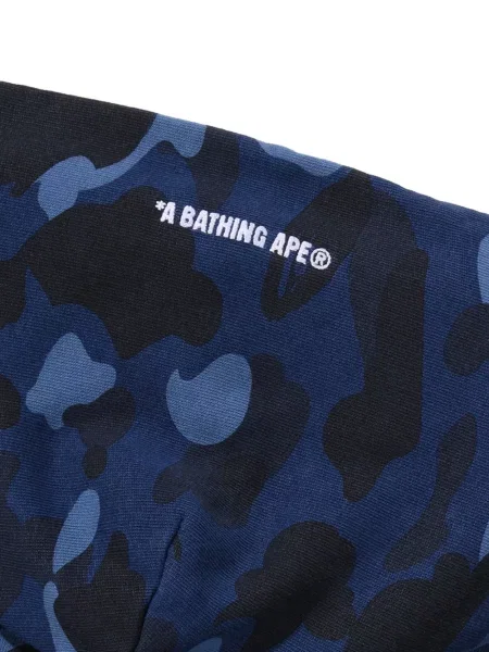 Decupat hanorac cu glugă A Bathing Ape® albastru