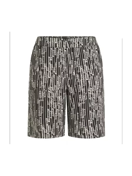 Szövet nadrág Karl Lagerfeld Jeans fekete