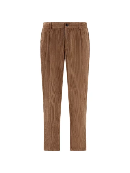 Pantaloni Herno de catifea cord maro