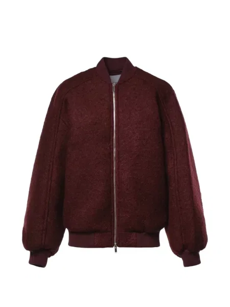 Buklé bomber jakna The Frankie Shop crvena