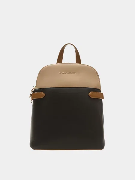 Keddo Рюкзак Чорний/бежевий Штучна шкіра чорний