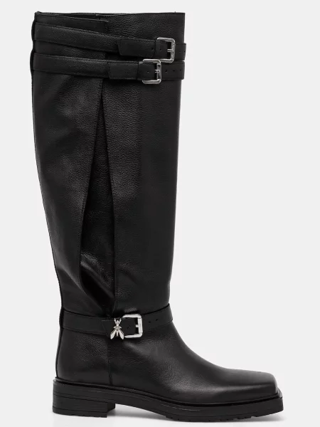 Patrizia Pepe ghete de piele negru