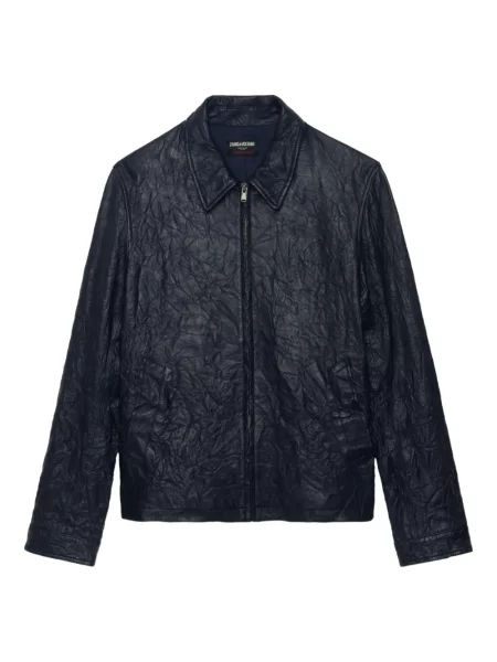 Geanta de piele Zadig&voltaire albastru