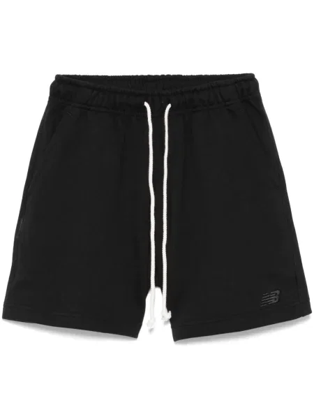 Хавлиени тениска New Balance черно