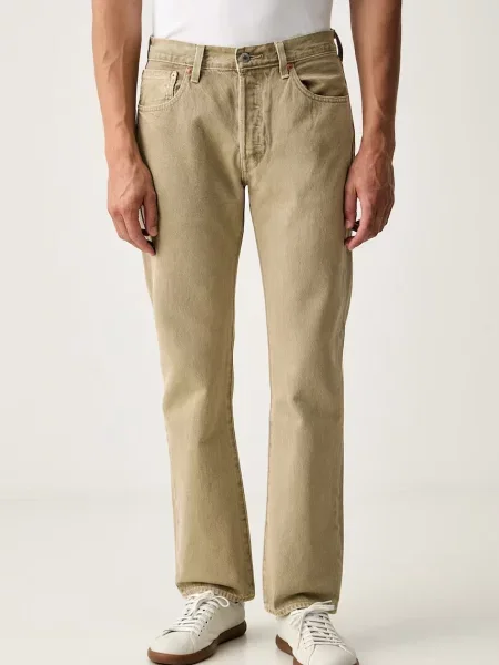 Levi's blugi straight pentru bărbați LEVIS®ORIGINAL FIT verde