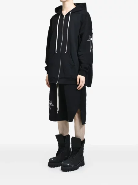 Hanorac cu glugă Rick Owens negru