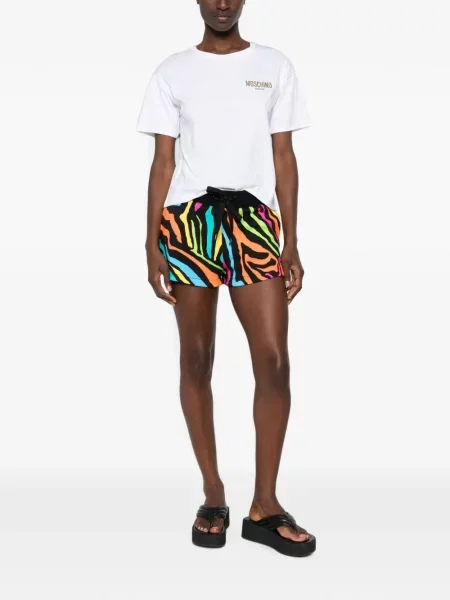 Tricou Moschino cu imagine alb