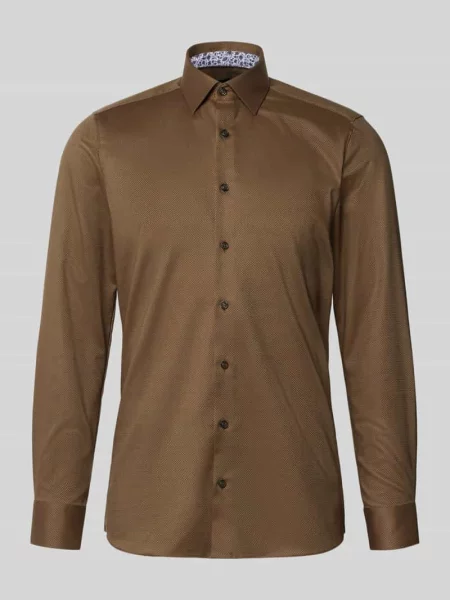 Body Koszula biznesowa o kroju slim fit z mieszanki bawełny Olymp Level 5