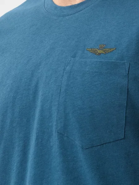 Футболка Aeronautica Militare синяя
