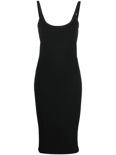 Rochie Alexander Wang din jerseu de cristal de costum negru