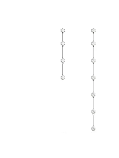 Kolczyki Swarovski białe