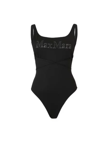 Max Mara Beachwear strój kąpielowy jednoczęściowy CARISMA czarny
