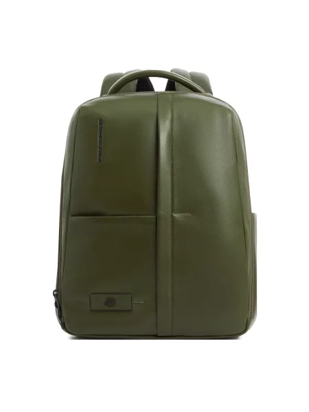 Torba na laptopa Piquadro zielona
