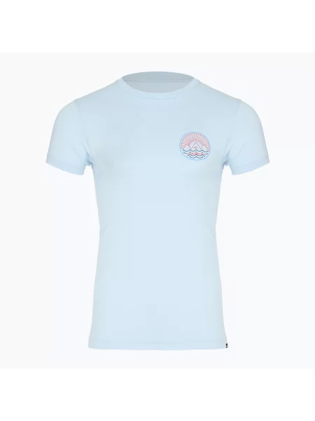 Koszulka Quiksilver Summit Sunset blue/red combo czerwona