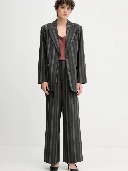 Піджак Mos Mosh ELVY однобортний візерунок сірий