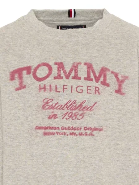 Bluza dziecięca Tommy Hilfiger szara