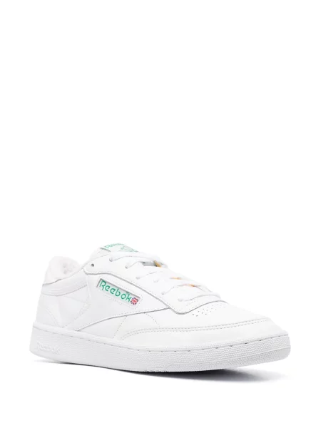 Sneakerși Reebok cu autograf alb