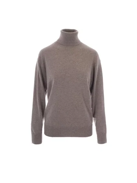 Sweter Parosh z kaszmiru szary